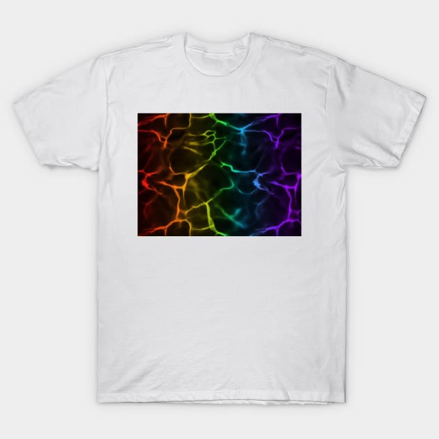 Rainbow liquid T-Shirt by tothemoons